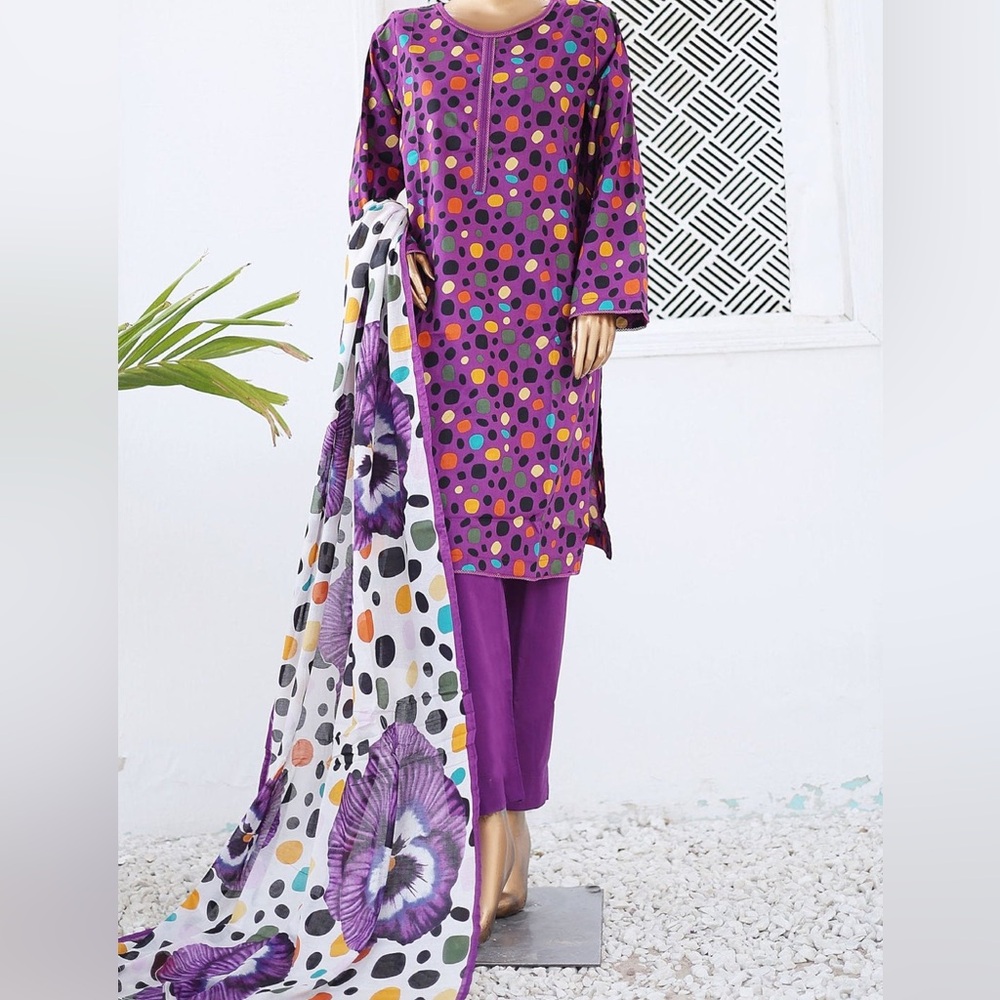 NWT Bin Saeed 3pc suit dress pakistani indian suit